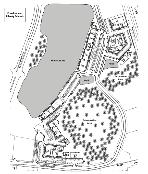 Tampa Palms Center site map